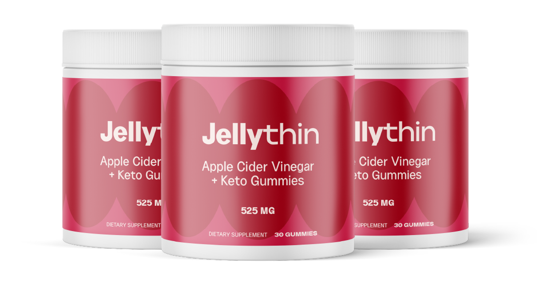 JellyThin consumer reviews 3 bottle genuine ACV BHB keto gummy supply